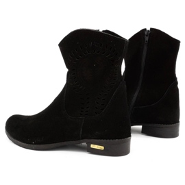 Olivier Botas Cassie caladas para mujer negras negro 4