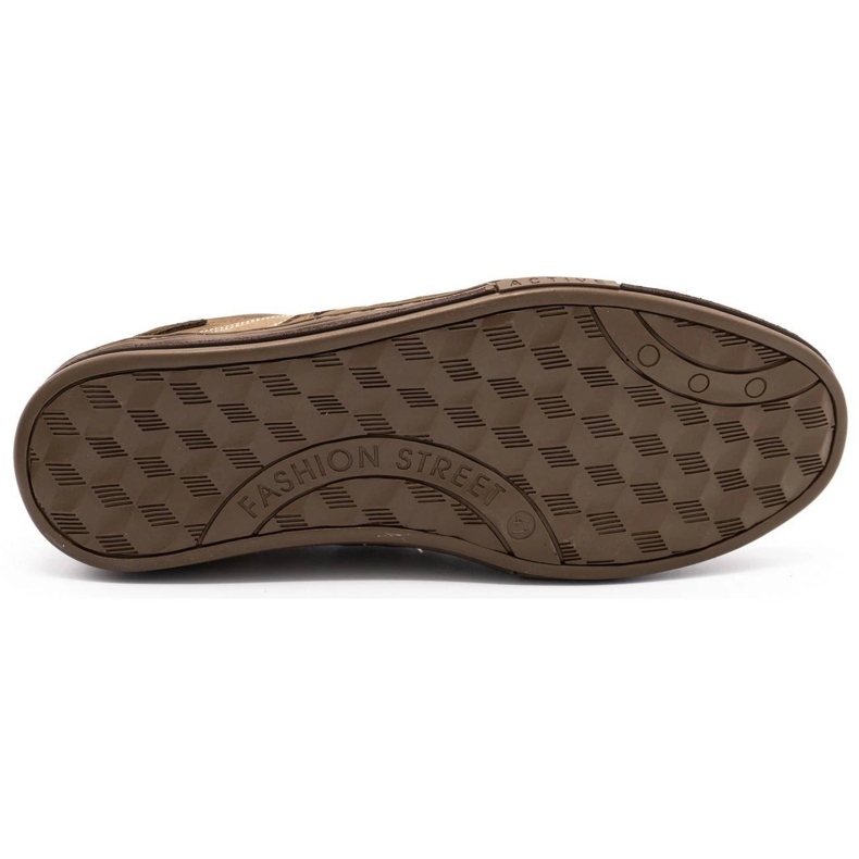 Zapatos de hombre de piel Olivier 236GT marrón 1