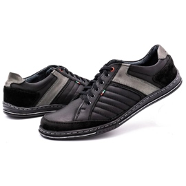 Zapatos de piel hombre Olivier 236GT negro 7