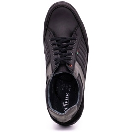 Zapatos de piel hombre Olivier 236GT negro 9