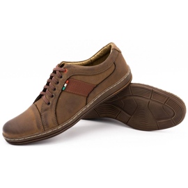 Olivier Zapato casual piel hombre 238GT marrón 6