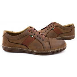 Olivier Zapato casual piel hombre 238GT marrón 8