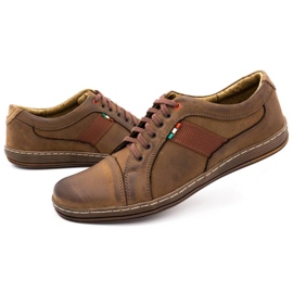Olivier Zapato casual piel hombre 238GT marrón 9