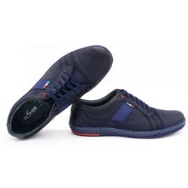 Olivier Zapato casual piel hombre 238GT azul marino 2 Olivier Zapato casual piel hombre 238GT azul marino 2