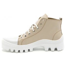 Polbut Botas mujer piel D1 beige 3