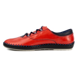 Olivier Zapatos casual hombre 312K rojo grano 1 Olivier Zapatos casual hombre 312K rojo grano 1