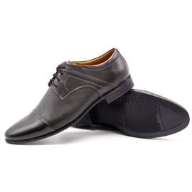 Olivier Zapatos formales hombre 710 gris 3
