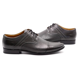 Olivier Zapatos formales hombre 710 gris 5