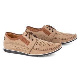 Olivier Mocasines hombre piel 4228 beige 3