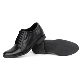 Olivier Zapatos de aumento de hombre negro P24 3
