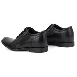 Olivier Zapatos de aumento de hombre negro P24 4