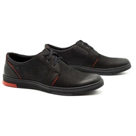 Joker Zapato casual piel hombre 322/2 negro 3