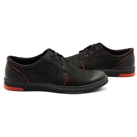 Joker Zapato casual piel hombre 322/2 negro 6
