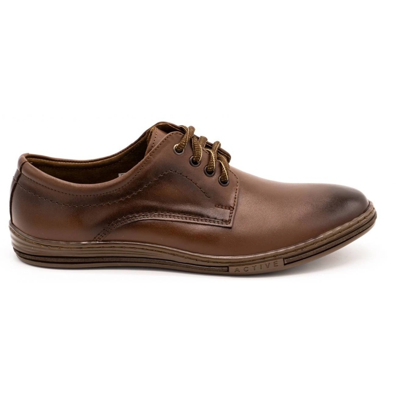 Olivier Zapatos de piel para hombre 295LU marrón 2