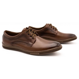 Olivier Zapatos de piel para hombre 295LU marrón 4