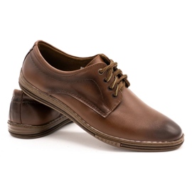 Olivier Zapatos de piel para hombre 295LU marrón 6