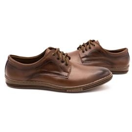Olivier Zapatos de piel para hombre 295LU marrón 7
