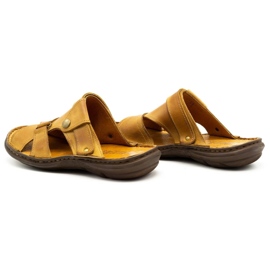 Polbut Pantuflas hombre 024 rojo naranja 1