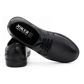 Joker Zapato piel hombre negro 536J 4