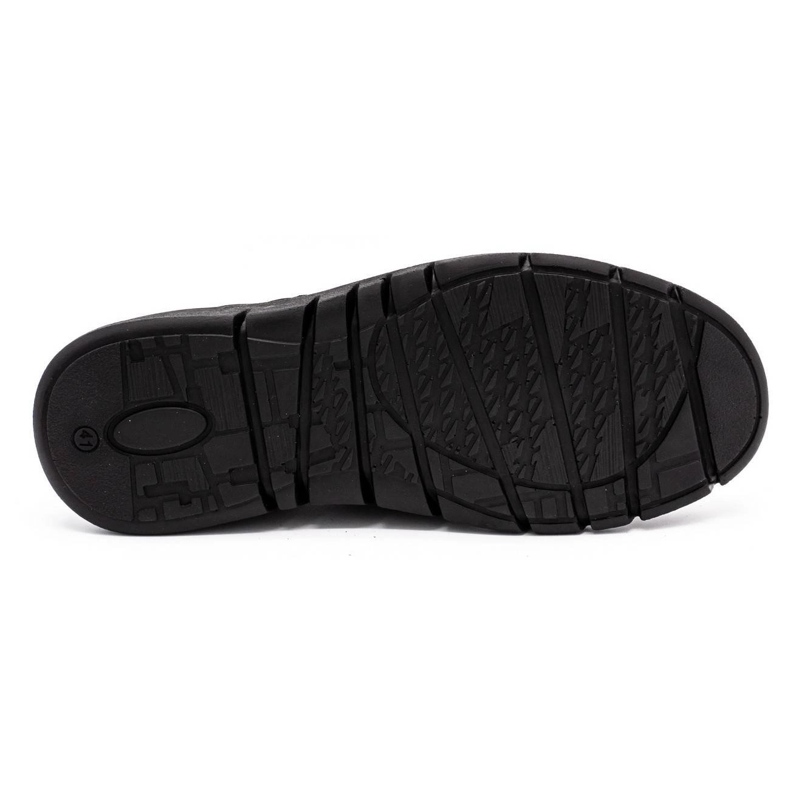 Joker Zapato sin cordones hombre piel 507J negro nubuck 1