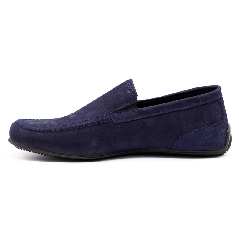 Polbut Mocasines hombre piel 2105 azul marino 1