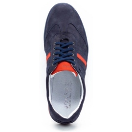Joker Zapato casual piel hombre 521/2 azul marino 9
