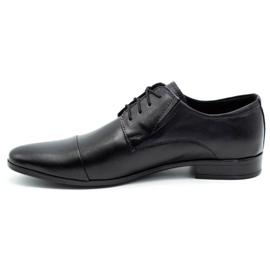 Lukas Zapatos formales de hombre en piel 286 negro 1