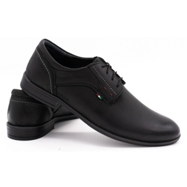 Zapatos hombre olivier piel 305GT negro 4