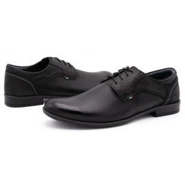 Zapatos hombre olivier piel 305GT negro 6