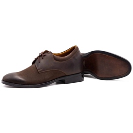 Olivier Zapatos casual hombre P15 marrón 3
