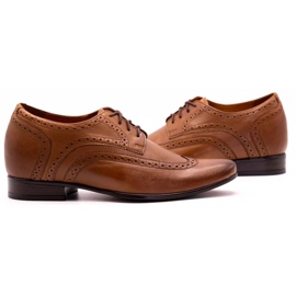 Olivier Zapatos de hombre marrones que aumentan la visibilidad del 617P marrón 5