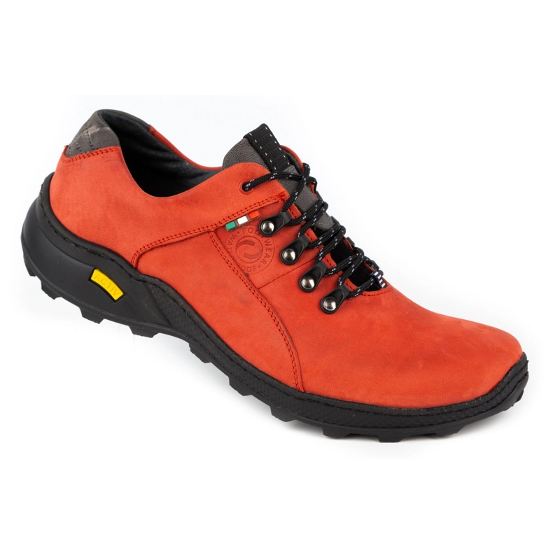 Olivier Zapatillas trekking hombre 296GT rojo 1