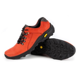 Olivier Zapatillas trekking hombre 296GT rojo 3