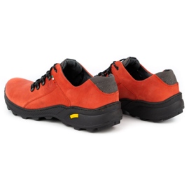 Olivier Zapatillas trekking hombre 296GT rojo 5