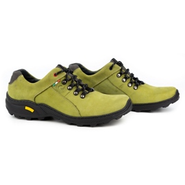 Olivier Zapatillas trekking hombre 296GT verde 2