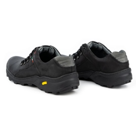 Olivier Zapatos de trekking hombre 296GT negro 5