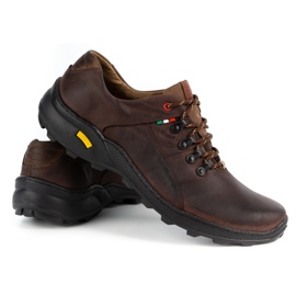 Olivier Zapatos de senderismo para hombre 296GT marrón 5