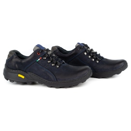 Olivier Zapatillas trekking hombre 296GT azul marino 2