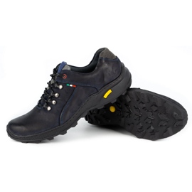 Olivier Zapatillas trekking hombre 296GT azul marino 3