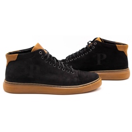 Polbut Zapato piel hombre 2110 negro 5