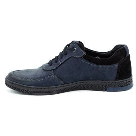 KOMODO Zapato casual piel hombre 918K azul marino 1