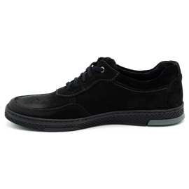 KOMODO Zapato casual hombre piel negro 918K 1
