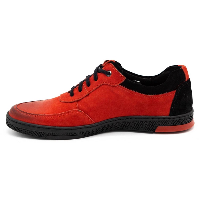 KOMODO Zapato casual piel hombre 918K rojo 1 KOMODO Zapato casual piel hombre 918K rojo 1