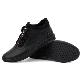 Polbut Zapatos de invierno para hombre K27F polar negro 3