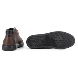 Polbut Zapatos piel hombre 2110sw marrón oscuro 4