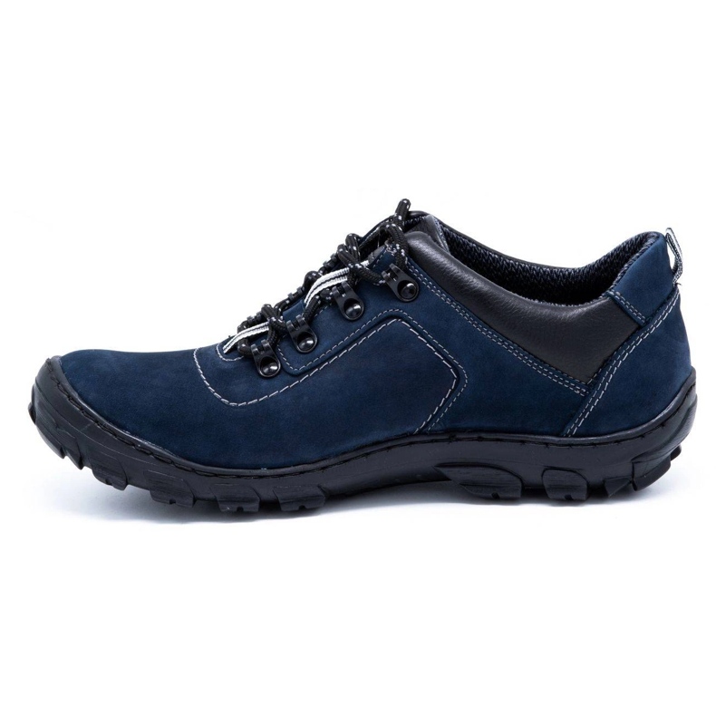 Olivier Zapatillas trekking hombre 7109 azul marino 1