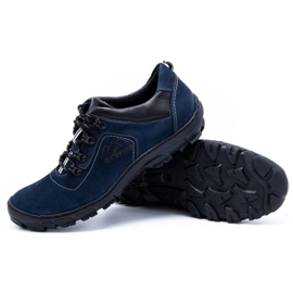 Olivier Zapatillas trekking hombre 7109 azul marino 3