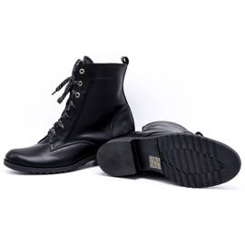 Olivier Botas de mujer piel 2190 negro 4