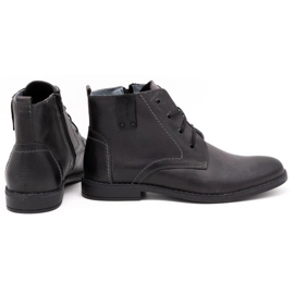 Polbut Zapatos de hombre invierno gris C20F 4