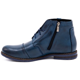 Joker Zapatos de invierno para hombre 315J azul marino 1